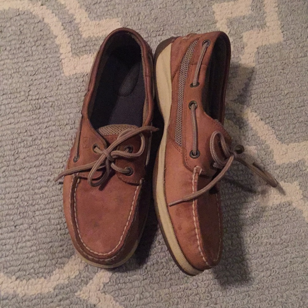 Sperry Shoes 8M light brown